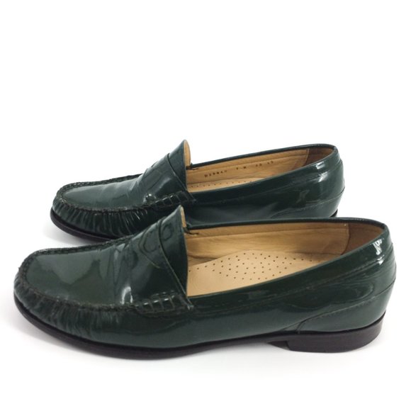 COLE HAAN Patent Pinch Penny Loafers - Picture 3 of 8